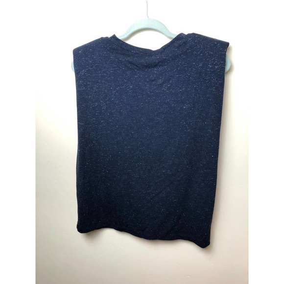 All Saints Conni Shimmer top Midnight blue - Picture 7 of 7